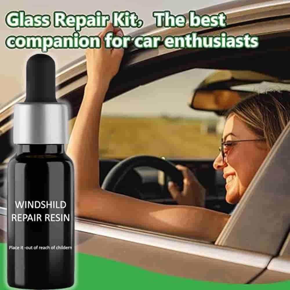 ๐ง Glass Repair Kit (Pack of 2) โ Fix Cracks & Chips Instantly! ๐ ๏ธโจ