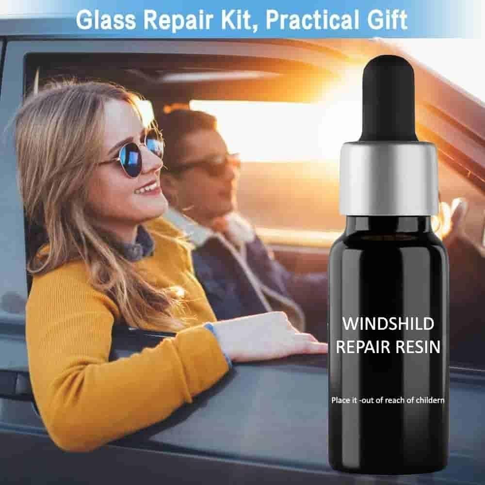 ๐ง Glass Repair Kit (Pack of 2) โ Fix Cracks & Chips Instantly! ๐ ๏ธโจ