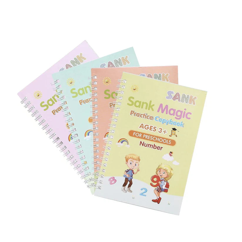 Magic Practice Copybook (4 Book + 10 Refill) (A-127)