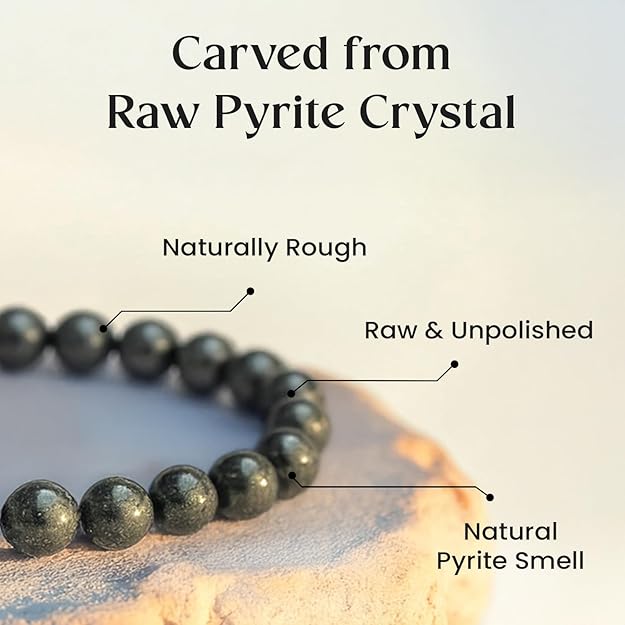 ๐ฐ Astrotalk Raw Pyrite Bracelet ๐ | ๐ Comes with Certificate of Authenticity ๐ชฌ | ๐ Attracts Wealth, Abundance & Positive Energy ๐ธ | ๐ช Boosts Confidence & Personal Power ๐ฅ | โ Astrology Bracelet for Men & Women ๐ฉโ๐ฆฑ๐จโ๐ฆฐ