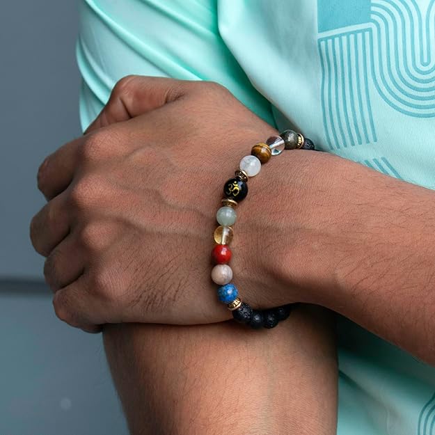 ๐ Astrotalk Navgraha Shanti Bracelet ๐ฎ | โจ Charged for 108 Hours by Expert Astrologers ๐งโโ๏ธ | ๐ซ Align Your Energy โข Unlock Growth โข Embrace Balance โ๏ธ | ๐ Crystal Healing Bracelet for Women & Men ๐